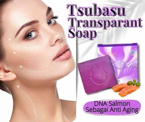DNA Salmon Tsubasu Transparant Soap Badung
