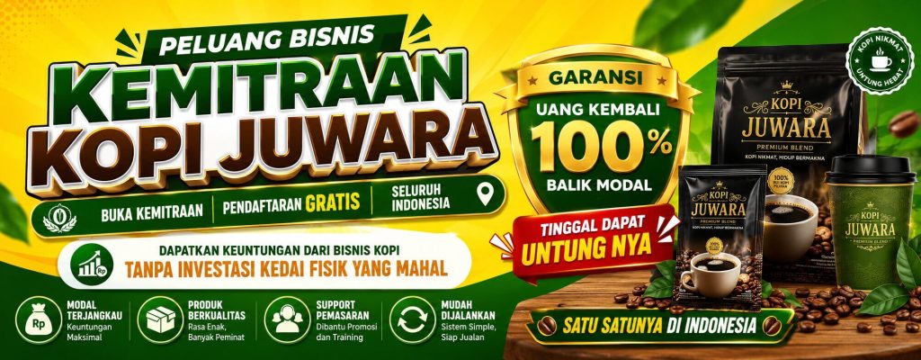 Kemitraan Kopi Juwara Sh Juwara Cafe Indonesia