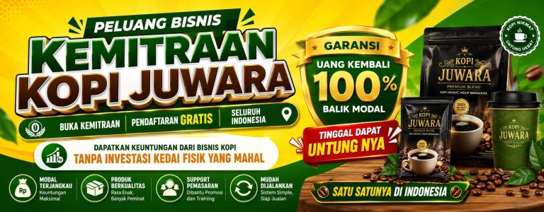 Kemitraan Kopi Juwara Sh Juwara Cafe Indonesia